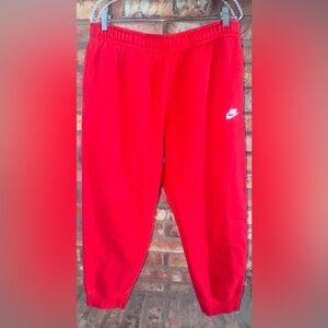 SIZE XL Classic Nike Red Sweatpants